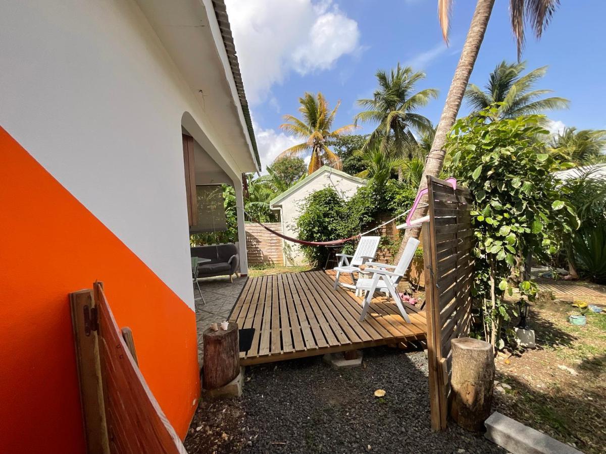 Villa Bungalows Les Vagues Abondes Sainte-Anne  Exterior foto