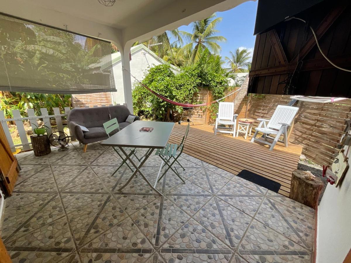 Villa Bungalows Les Vagues Abondes Sainte-Anne  Exterior foto