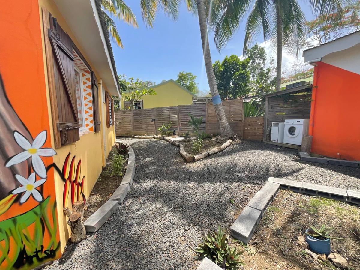 Villa Bungalows Les Vagues Abondes Sainte-Anne  Exterior foto