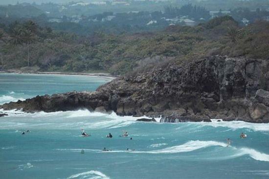 Villa Bungalows Les Vagues Abondes Sainte-Anne  Exterior foto